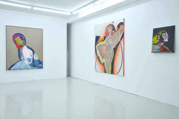 Nachts allein im Atelier #4