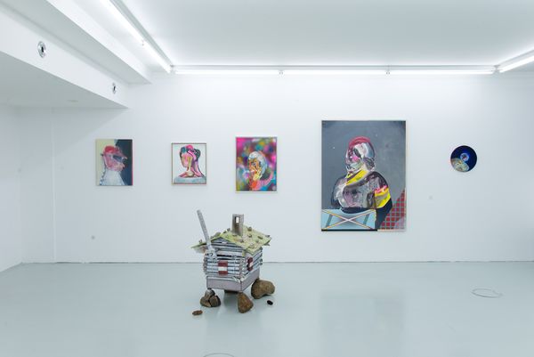 Nachts allein im Atelier #3